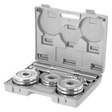 SZTANGIELKI W WALIZCE STC CHROME HMS