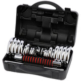 SZTANGIELKI W WALIZCE STC CHROME HMS