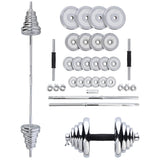 SZTANGIELKI W WALIZCE STC CHROME HMS