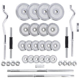 SZTANGIELKI W WALIZCE STC CHROME HMS