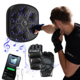 TARCZA BOKSERSKA LED BLUETOOTH Z MUZYKĄ HMS TB03 + RĘKAWICE