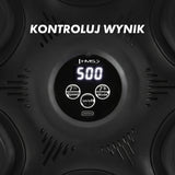 TARCZA BOKSERSKA LED BLUETOOTH Z MUZYKĄ HMS TB12 + RĘKAWICE