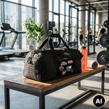 TORBA NA SIŁOWNIE MILITARNA CZARNA 40L HMS TNS01