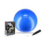 PIŁKA GIMNASTYCZNA YB01 NEW 55CM BLUE HMS