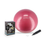 PIŁKA GIMNASTYCZNA YB01 NEW 65CM PLUM HMS