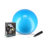 PIŁKA GIMNASTYCZNA YB01 NEW 75CM AZURE HMS