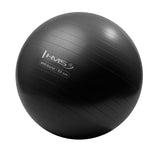PIŁKA GIMNASTYCZNA YB02 NEW 65CM BLACK ANTI-BURST HMS