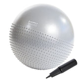 PIŁKA GIMNASTYCZNA YB03 NEW 65CM LIGHT GRAY MASUJACA HMS
