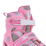 NH18366 A 2w1 PINK ŁYŻWOROLKI Z WYM. PŁ. HOKEJOWĄ NILS EXTREME
