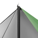 TARP PŁACHTA BIWAKOWA KEMPINGOWA 300X300 CM ZIELONA NILS CAMP NC17107