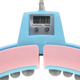 HULA HOP Z OBCIĄŻNIKIEM I LICZNIKIEM FH06 BLUE/PINK
