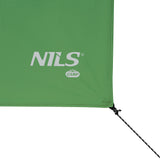 TARP PŁACHTA BIWAKOWA KEMPINGOWA 300X300 CM ZIELONA NILS CAMP NC17107