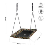 HUŚTAWKA BOCIANIE GNIAZDO MORO 150 × 80CM DO 150 KG NILS NB5043