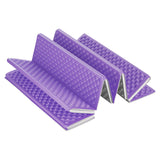 MATA KEMPINGOWA SKŁADANA Z PODBICIEM ALUMINIOWYM + XPE 195 CM FIOLETOWA NILS CAMP NC17103