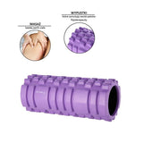 FS103 PURPLE 33CM WAŁEK FITNESS/ROLLER HMS