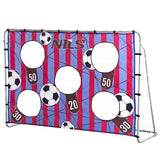 BRAMKA Z SIATKĄ I PANELEM DO CELOWANIA 215x150cm NILS NT7788 2w1