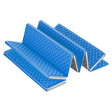 MATA KEMPINGOWA SKŁADANA Z PODBICIEM ALUMINIOWYM + XPE 195 CM NIEBIESKA NILS CAMP NC17103