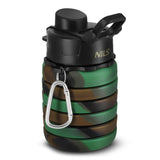 BIDON SILIKONOWY SKŁADANY 500ML ZIELONY NILS NC4106