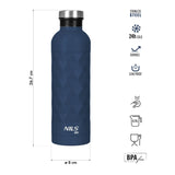 BUTELKA TURYSTYCZNA 750ML NIEBIESKA NILS CAMP NC3805
