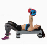 STEP DO AEROBIKU FITNESSU REGULOWANY 3-STOPNIOWY SZARO-CZARNY HMS AS005