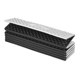MATA KEMPINGOWA SKŁADANA Z PODBICIEM ALUMINIOWYM + XPE 195 CM CZARNA NILS CAMP NC17103
