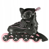 ROLKI REGULOWANE ROZM.39-42 CZARNO/RÓŻOWENILS EXTREME NA11008OUTLET