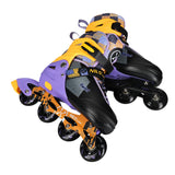 ROLKI TWIST ŻÓŁTE ROZM. S(31-34) NILS EXTREME NA13810