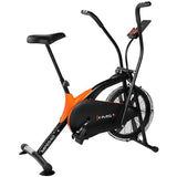 Rower Powietrzny HMS MP6540 Czarno - pomarańczowy Air Bike Ruchome Ramiona Opór Powietrzny Outlet