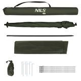 PARASOL WĘDKARSKI Z BOCZNYMI ŚCIANKAMI 250CM NILS CAMP NC4702