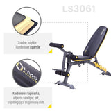 ŁAWKA TRENINGOWA MULTI 4W1 MODLITEWNIK PRASA HMS PREMIUM LS3061