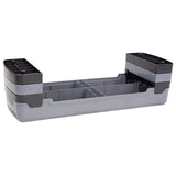 STEP DO AEROBIKU FITNESSU REGULOWANY 3-STOPNIOWY SZARO-CZARNY HMS AS005