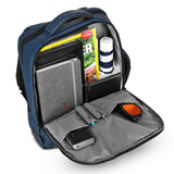 PLECAK DO SAMOLOTU NA LAPTOPA MIEJSKI Z PORTEM USB 15L GRANATOWY NILS NC4502