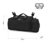 TORBA BIODROWA CZARNA XL NILS CAMP NC3907