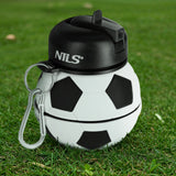 BUTELKA SPORTOWA SKŁADANA 550ML FOOTBALL NILS NC4104