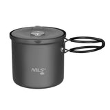 GARNEK TURYSTYCZNY ALUMINIOWY Z POKRYWKĄ 1000ML NILS CAMP NC4202
