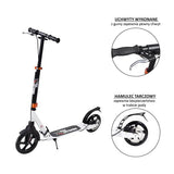 HA230T WHITE/BLACK PU 230/200MM HULAJNOGA NILS EXTREME