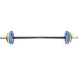 Sztanga fitness SBP22 HMS – zestaw do ćwiczeń siłowych 20 kg