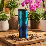 KUBEK TERMICZNY STALOWY NIEBIESKI 500ML NILS CAMP NCB21