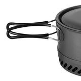 GARNEK TURYSTYCZNY Z RADIATOREM ALUMINIOWY Z POKRYWĄ 1000ML NILS CAMP NC4203