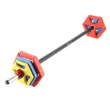 Sztanga fitness SBP21 HMS PREMIUM – zestaw do ćwiczeń siłowych 20 kg