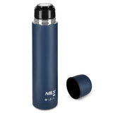 TERMOS TURYSTYCZNY 1000 ML NIEBIESKI NILS CAMP NC3804