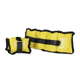 OBCIĄŻNIKI 2 x 0.7 KG ONE FITNESS WW01 YELLOW