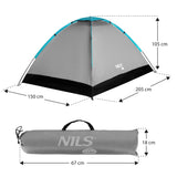 NAMIOT KEMPINGOWY SZARY NILS CAMP NC3021