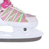 NH2255 A WHITE/PINK ROZM. S(33-36) ŁYŻWY HOKEJOWE NILS EXTREME
