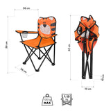 KRZESŁO TIGER NILS FUN NC3305