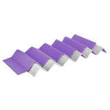 MATA KEMPINGOWA SKŁADANA Z PODBICIEM ALUMINIOWYM + XPE 195 CM FIOLETOWA NILS CAMP NC17103