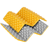MATA KEMPINGOWA DO SIEDZENIA Z PODBICIEM ALUMINIOWYM +IXPE 40 CM ŻÓŁTA NILS CAMP NC17105