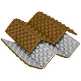 MATA KEMPINGOWA DO SIEDZENIA Z PODBICIEM ALUMINIOWYM +IXPE 40 CM BRĄZOWA NILS CAMP NC17105
