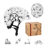 KASK BIAŁY L(58-61CM) NILS EXTREME MT311