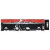 ZESTAW PU 70x24 82A CZARNE MATOWE (4 szt.) + ABEC-9 (8 szt.) NILS EXTREME